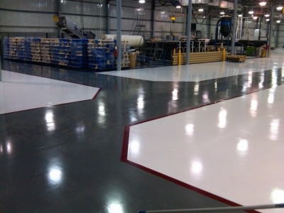 Application of epoxy floors 