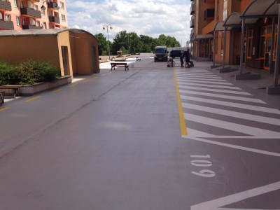 Waterproofing of parking Bratislava