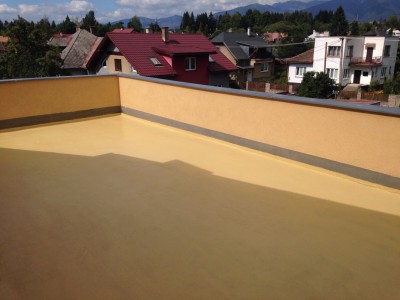 Waterproofing of terrace Liptovský Hrádok